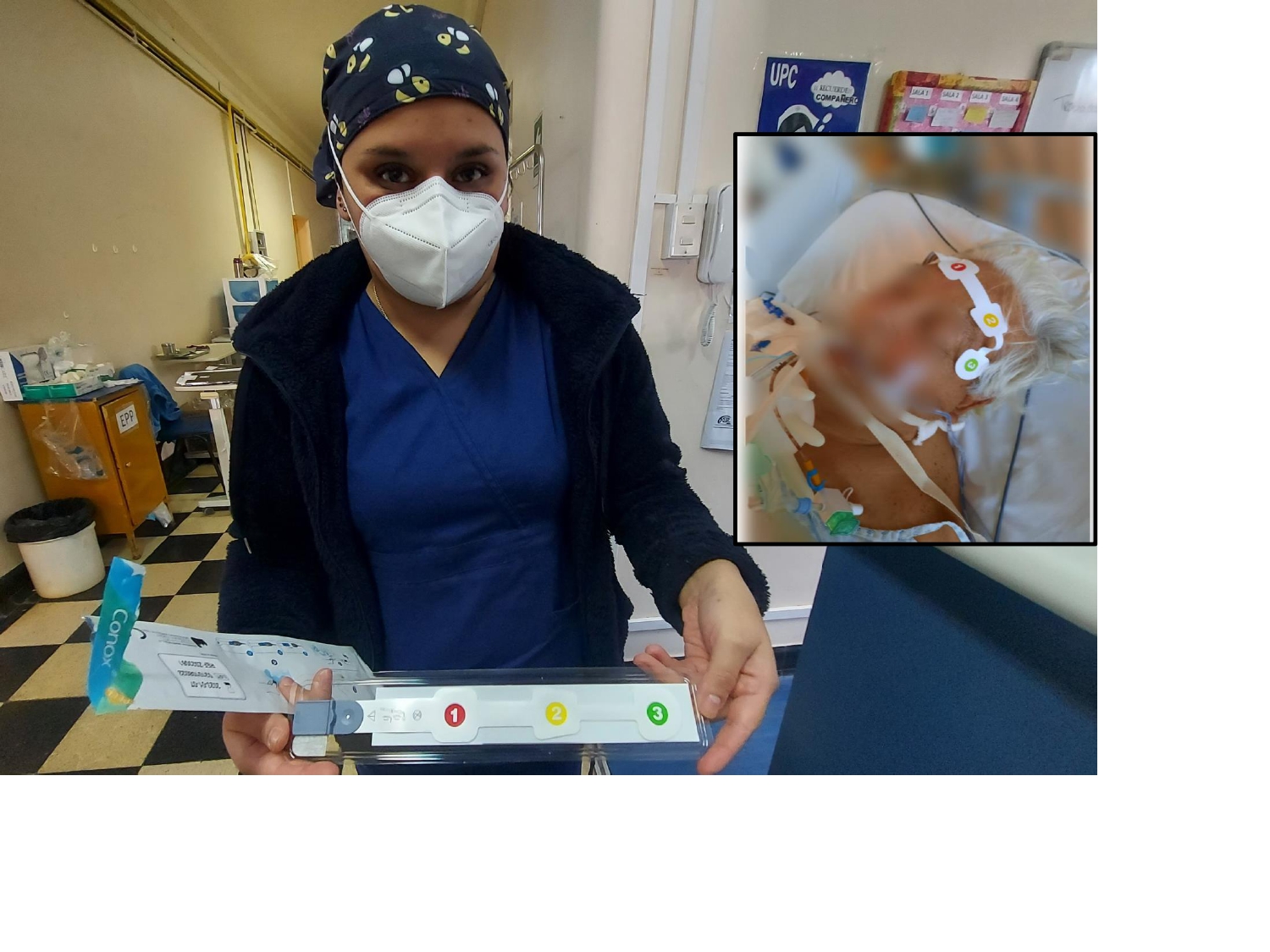 HEP utiliza “cintillos inteligentes” para medir profundidad de anestesia en pacientes
