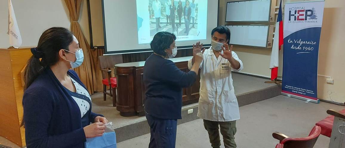 Personal HEP ha participado en intensas capacitaciones sobre Viruela del Mono impartidas por equipo IAAS del hospital