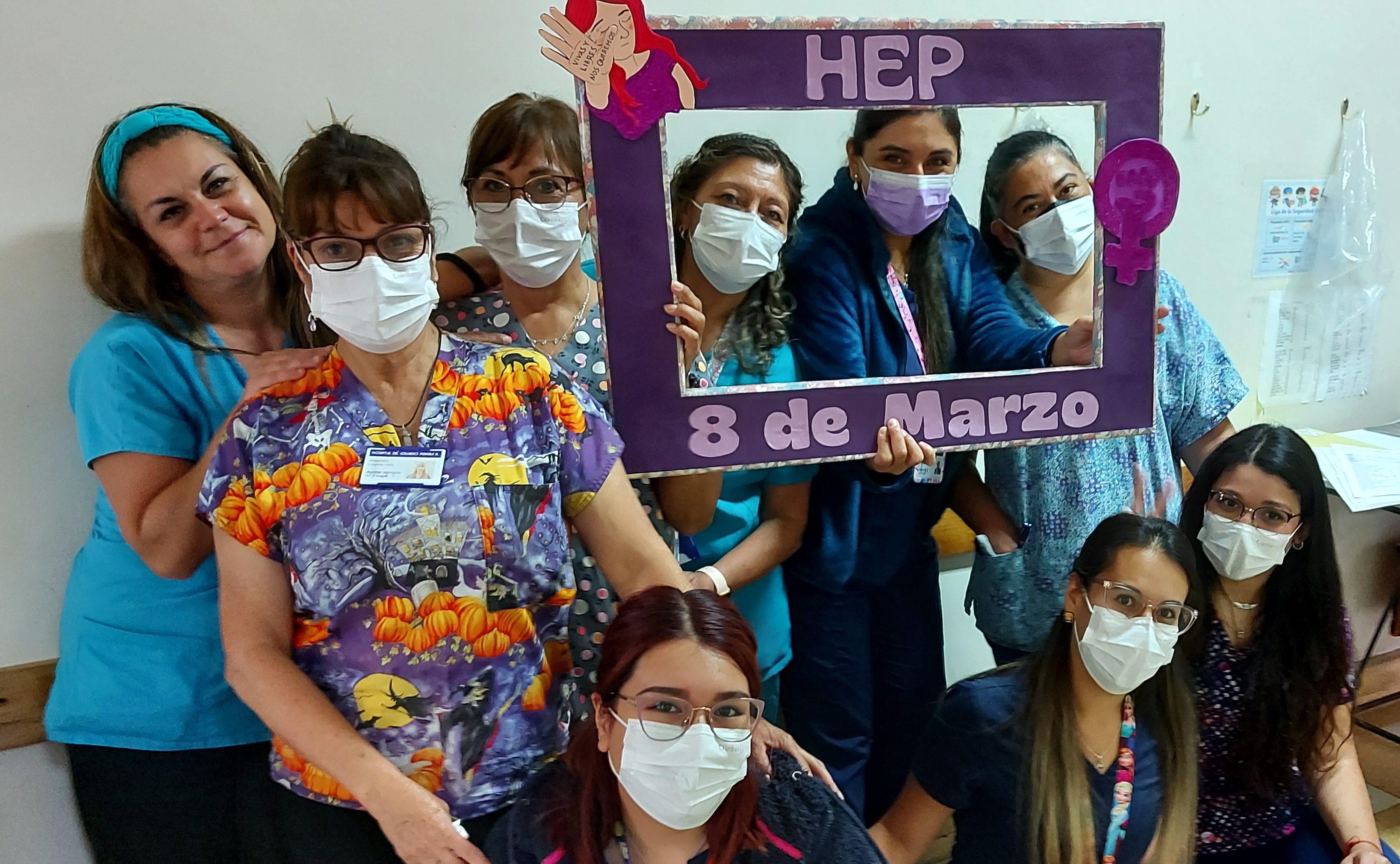 Con ánimo reflexivo y compañerismo se conmemoró Día Internacional de la Mujer 2023 en el HEP