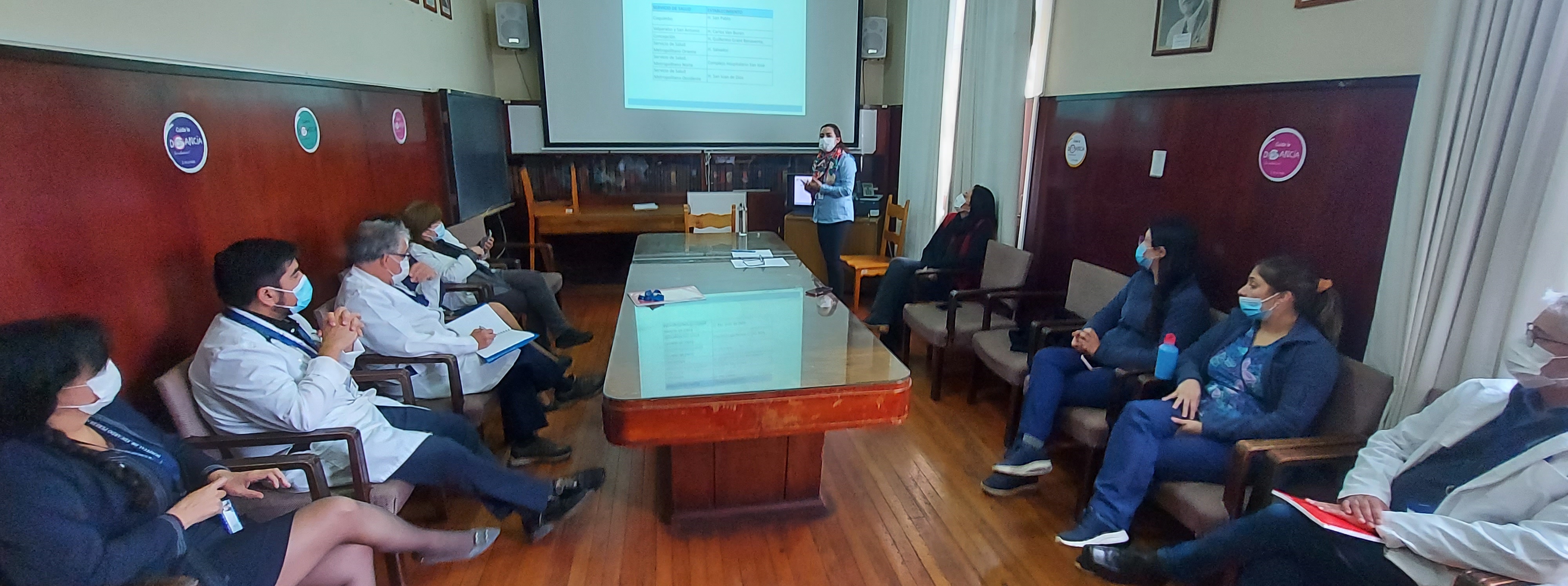 Coordinación de Procuramiento y Trasplante de órganos y Tejidos del SSVSA se reunió con equipos HEP