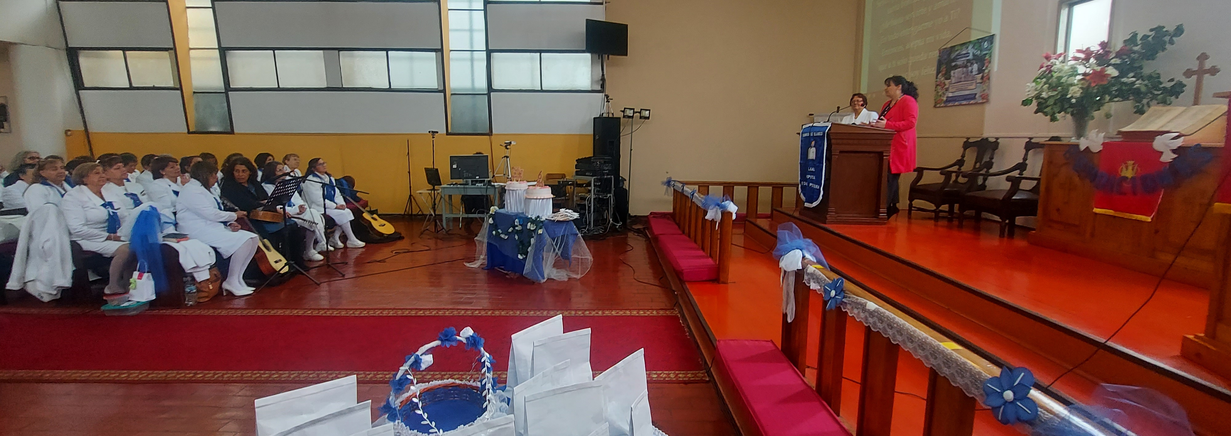 Voluntariado Damas de Blanco celebró su 6° aniversario de trabajo humanitario en el HEP