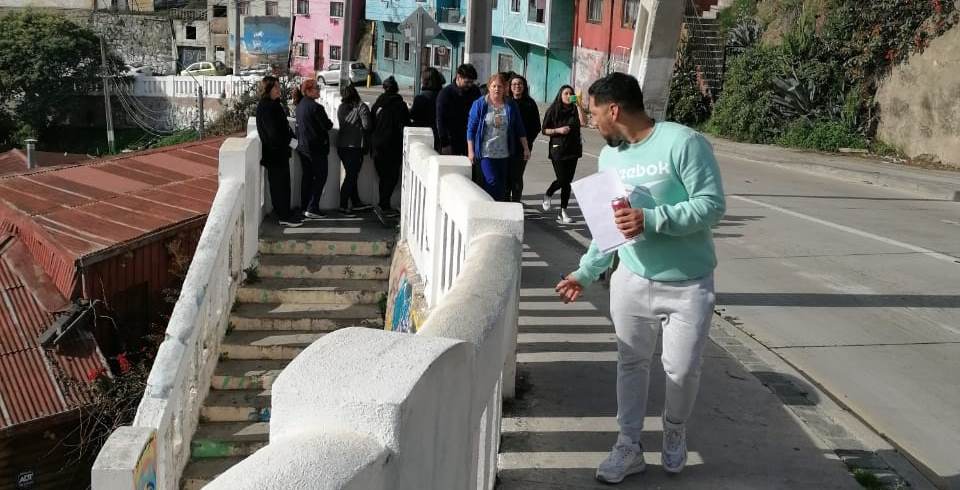 Personal del CDE realizó salida a terreno y revisó las vías de evacuación en caso de ocurrir una emergencia